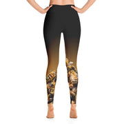 Swarming Honeybee Yoga Leggings - 57 Peaks